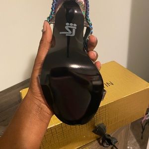 Shane Justin Colorful Heels